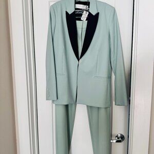 Mint Green Victoria Beckham Size 8 Jacket NWT